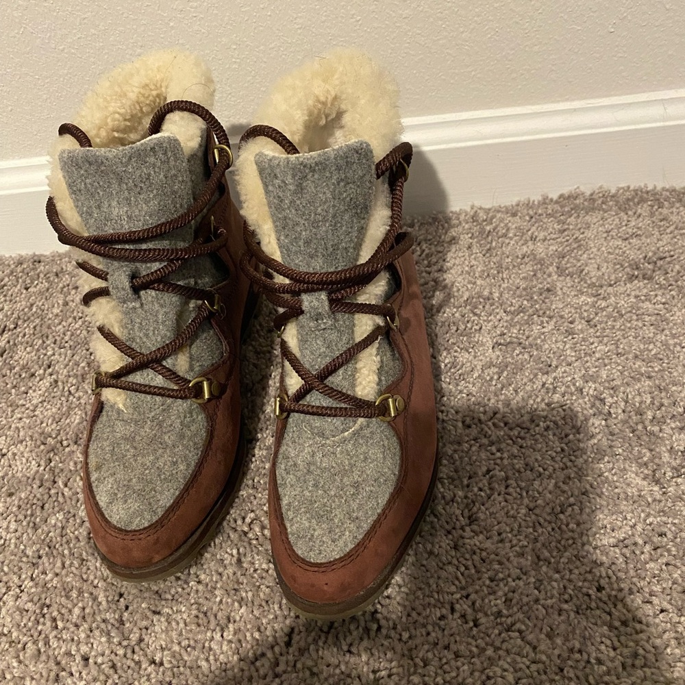 Sorel wedge bootie